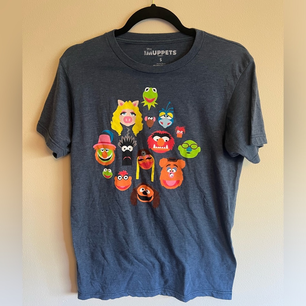 The Muppets graphic t-shirt, women’s size S, navy blue.